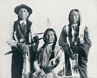 Un gruppo di Algonchini, 1912