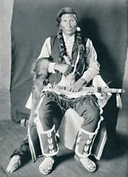 Un indiano Sahaptin, 1912