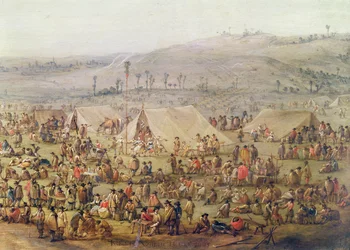 Accampamento militare (dettaglio)