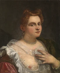 Autoritratto giovane donna veneziana, c. 1580
