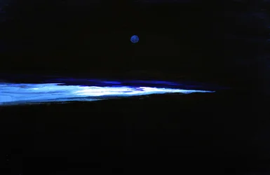 Il bagliore della luna blu