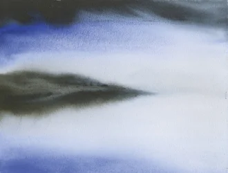 Riflessi blu nebbiosi