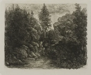 Paesaggio roccioso