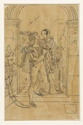 Romeo e Giulietta in costume del XV secolo