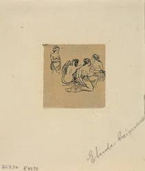 Studio dei bagnanti