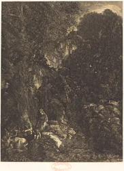 La Sacra Famiglia con i Cervi