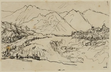 Villaggio in montagna