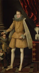 Principe Filippo e il nano, Miguel Soplillo, c.1620