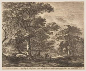 Piastra 1, da Sei vedute nel bosco dell