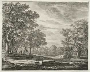 Sei Vedute nel Bosco dell