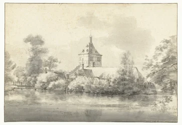 Veduta di Slot Starrenburg a Overschie