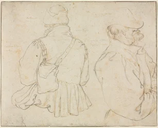 Due contadini boemi a mezzo busto, c. 1605-1610