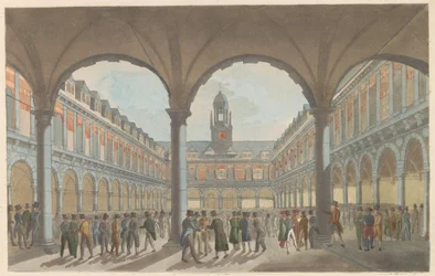 Borsa di Amsterdam, ca. 1825