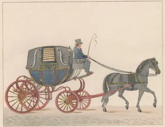 Carrozza ad Amsterdam, ca. 1825