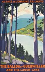 Un manifesto delle Ferrovie dell