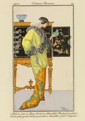 Piastra 32 da "Costumi parigini".