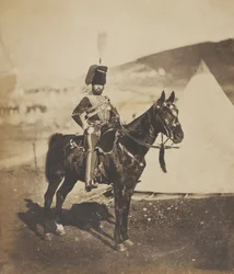 Cornetta Henry John Wilkin, 11° Ussari, 1855