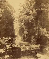 Foss Nevin, sul fiume Conway (Galles).
