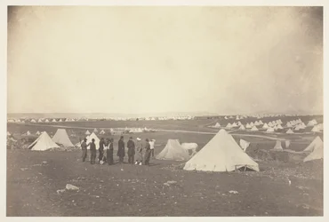 Quartieri del Generale Bosquet guardando verso la Fattoria Mackenzie, 1855