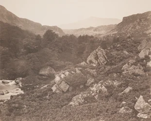 Moel Seabid, dalla valle di Lledr