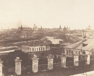 Mosca, il Cremlino in lontananza, 1852