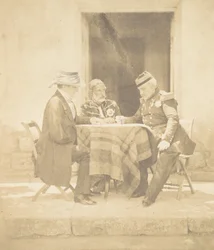 Il Consiglio di Guerra la mattina della presa del Mamelon, 1855