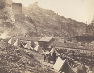 Il Castello Genovese, Balaklava, 1855
