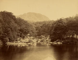 Il Llyn Glas, sul Conway