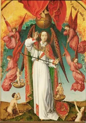 Altare del Giudizio Universale ... (olio su tavola)
