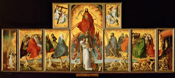 Altare del Giudizio Universale: Vista d