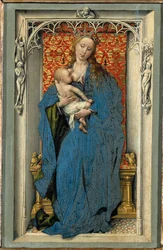 Santa Maria che allatta il bambino, ala sinistra di un dittico (dipinto)