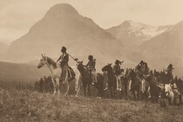 I cercatori di passi, Piegan, Montana, 1913 (foto)