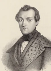 Ritratto del pianista e compositore Antoine de Kontski 1817-1899