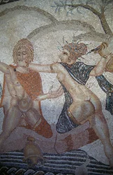 Rapimento di Ila da parte delle Ninfe, mosaico nella Casa di Venere nella città romana di Volubilis