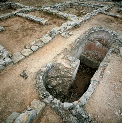 Cisterna della città greco-romana di Ampurias, II secolo a.C.