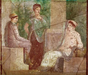 Conversazione di donne (affresco)
