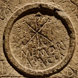 (dettaglio) da una pietra d