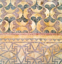 Dettaglio di piastrelle geometriche