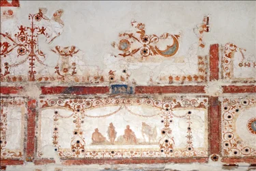 Particolare della decorazione della Domus Aurea di Roma, 64-68 d.C. (affresco)