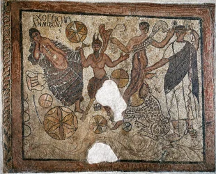 Dioniso e Arianna - Mosaico, IV secolo