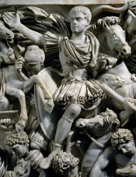 Ritratto equestre di Hostilianus, figlio dell