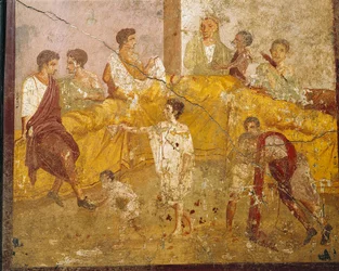 Scena di festa