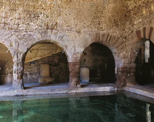 Frigidarium, Caldes de Montbui, Barcellona, Spagna, II-I secolo a.C.