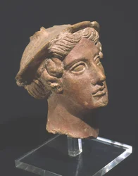 Testa di Mercurio, dal Tempio di Vignole o Falerii (marmo)