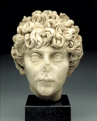 Testa di giovane romano, c.140-170 d.C.
