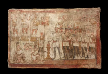 Giulio Terentio che compie un sacrificio