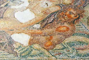 Nereidi e Bythos (dettaglio di Bythos)