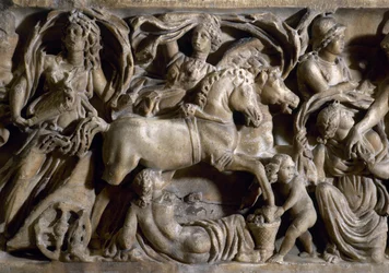Ratto di Proserpina (dettaglio)