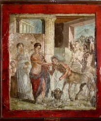 Arte romana: Il centauro assiste al matrimonio di Piritoo e Ippodamia