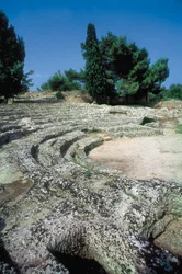 Resti romani di Pollentia, dettaglio dell